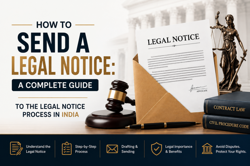 How to Send a Legal Notice: A Complete Guide to the Legal Notice Process in India