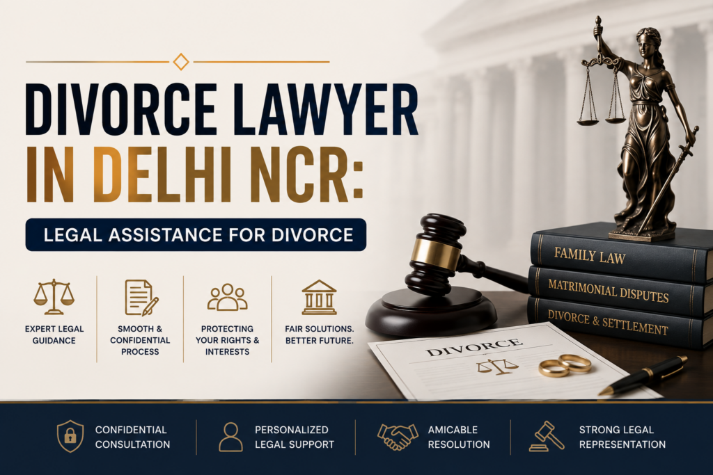 Divorce Lawyer in Delhi NCR: Legal Assistance for Divorce