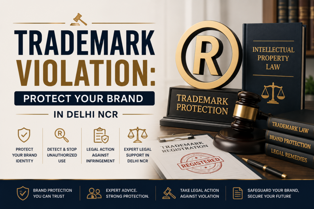 Trademark Violation: Protect Your Brand in Delhi NCR